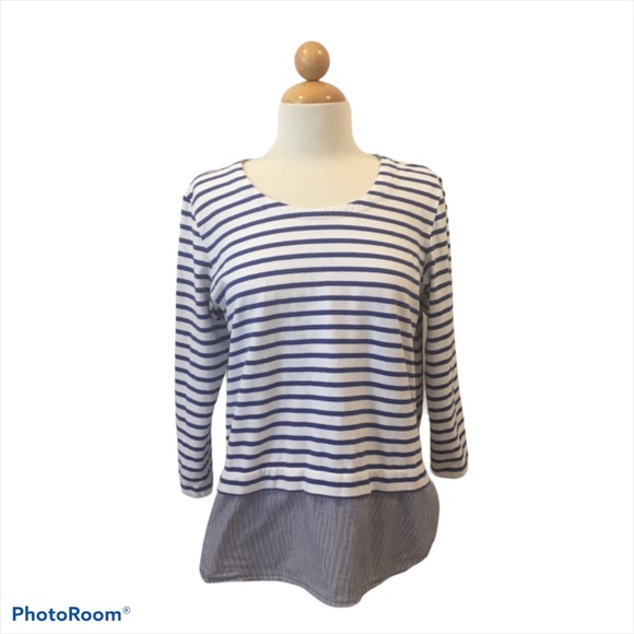 Anthropologie Tops - Anthro Lili’s Closet Mixed Media Top